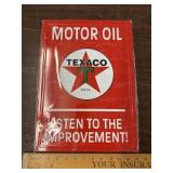 Metal Texaco sign