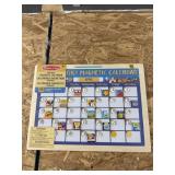 New Melissa and Doug magnetic calendar