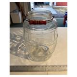 Large glass jar