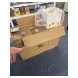 6 ceramic pumpkin boxes