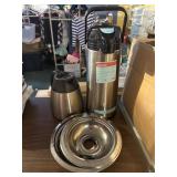 Coffee pots and stove inserts