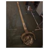 Iron bell crystal metal #2 on pole