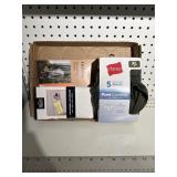 Briefs, poncho and pillowcase