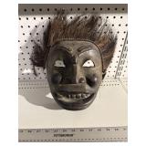 Wood carved mask