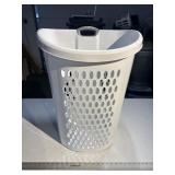 Rolling laundry basket