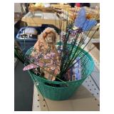 Basket with contents