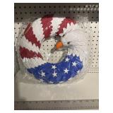 Patriotic wreath