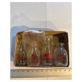 Milk bottles