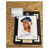 Mickey mantle autograph with coa