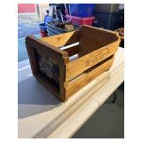 Sunny slope advertising crate