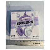 LED light up unicorn wireless headphones