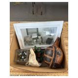 Assorted lot with marbles