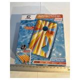 Pool floating corn hole game