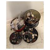 Large lot of buttons