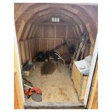 Contents of shed