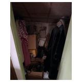 Contents of closet