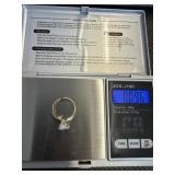 14k DOCZ ring .096 oz