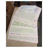 Large lot of Florida maps