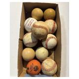 Assorted sports balls