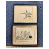 Signed Lyla langer 1938 art