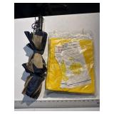 Raincoat and umbrella