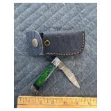 Demascus pocket knife