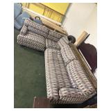 Vintage cool comfy sectional 3 piece