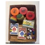 Gaming cards and misc