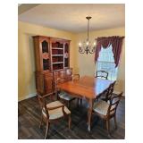 Dining table and 6 chairs