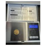 1909 u.s $2.5 gold coin