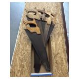 5 handsaws