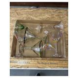 Murano style glasses