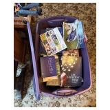 Tote full of books