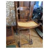 Antique high chair