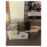 Assorted boxes
