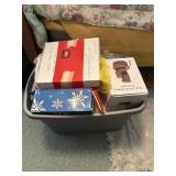 Tote with contents