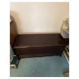 Blanket chest with contents