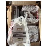 2 CASES OF CRAFT STORAGE BOXES