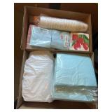 Napkins and misc