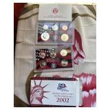 2002 silver proof set