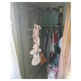 Contents of closet