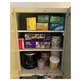 Contents of cabinet