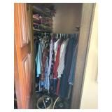 Contents of closet