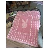 Vintage playboy blanket