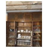 Contents of middle cabinets only