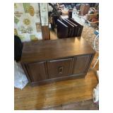 Cabinet with contents