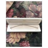 18k over sterling bracelet