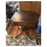 1 drawer pedestal table