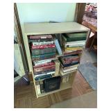 Book shelf with books