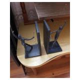 Iron bookends